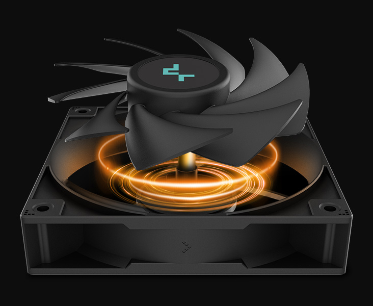 DeepCool LS520S ZERO DARK Liquid Cooler 240mm 4th Gen Pump